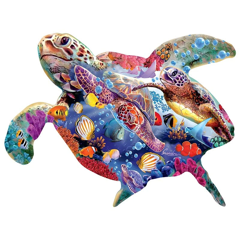 Puzzle staroveká morská korytnačka