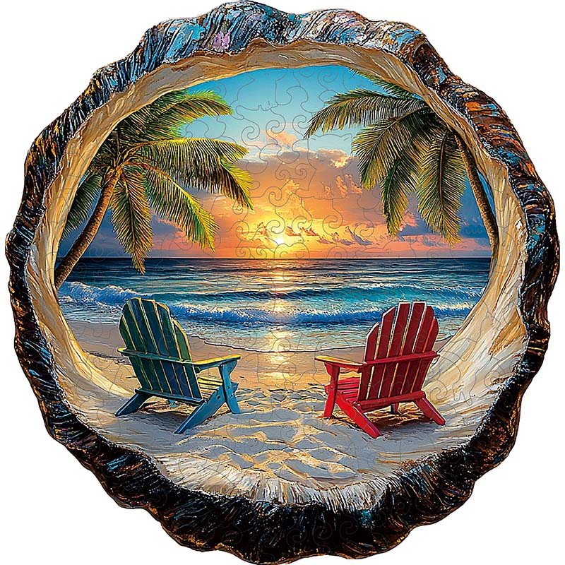 3D Drewniane Puzzle Górska Rzeka