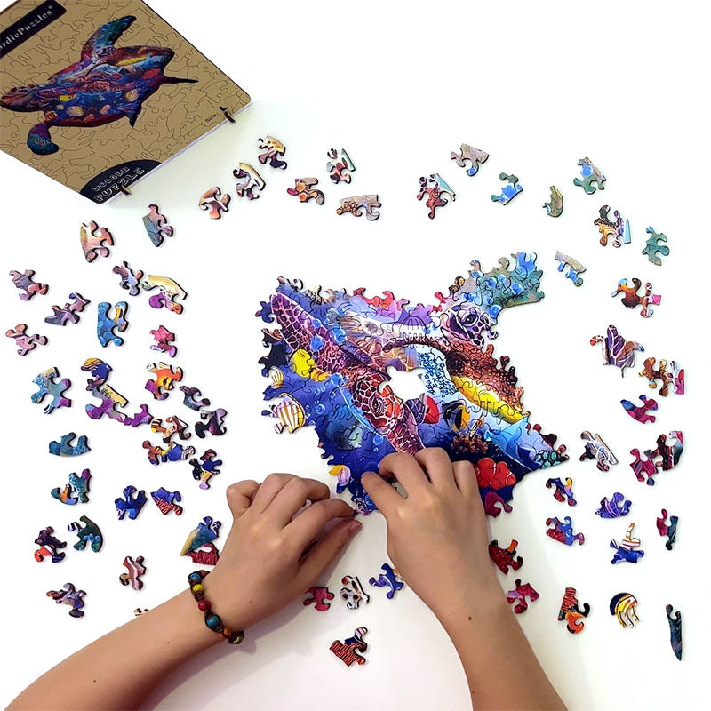 Puzzle staroveká morská korytnačka