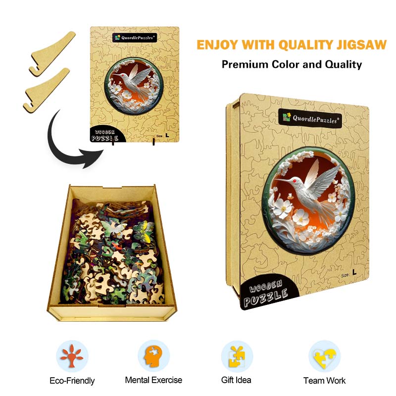 3D Drewniane Puzzle Sowy Steampunk