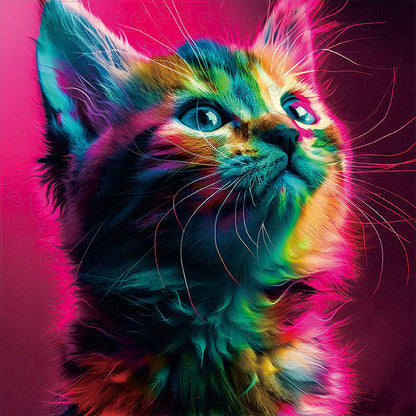 Cat multicolor