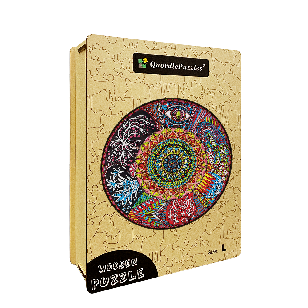 Puzzle ring of life