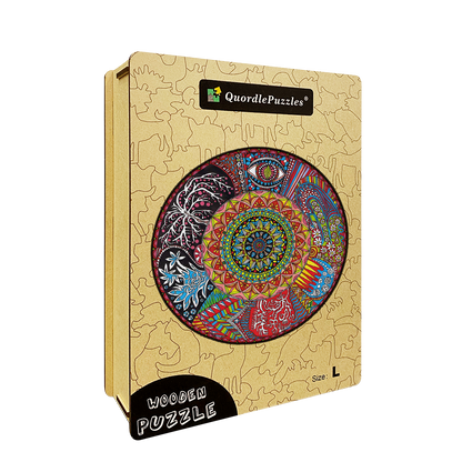 Puzzle ring of life