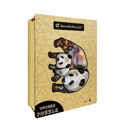 Puzzle panda home