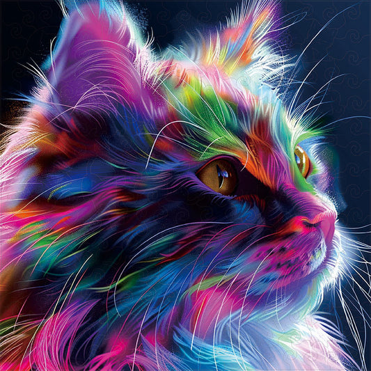 Cat color explosion