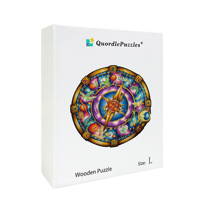 Puzzle s kompasom