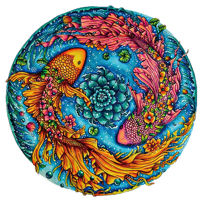 Dvojité rybie puzzle