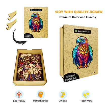 Drevené puzzle vznešené a majestátne orly