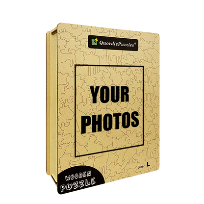 Nahrajte fotografiu vlastnej drevenej skladačky