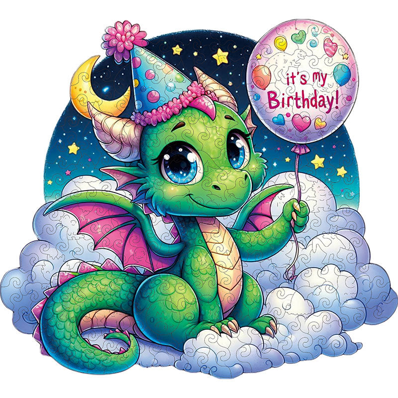 Pastel baby dragon
