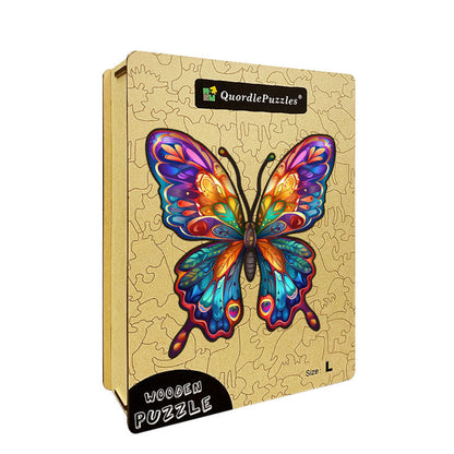 Vibrant butterfly art