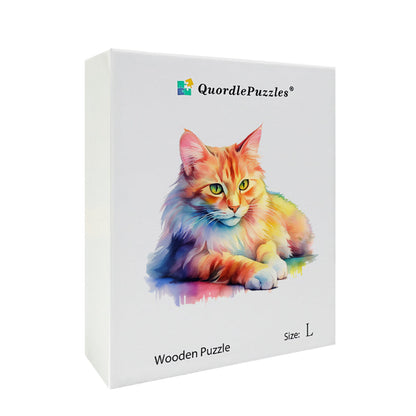 Akvarel drevo cat