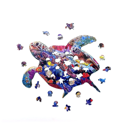 Puzzle staroveká morská korytnačka