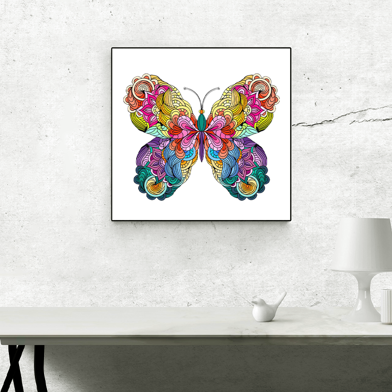 Puzzle farebná edícia butterfly