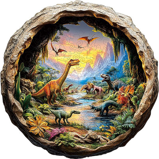 3D Drewniane Puzzle Nawiedzony Dom z Dynią