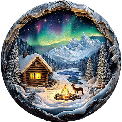 3D Drewniane Puzzle Sowa w Gnieździe