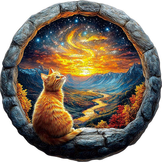 3D Drewniane Puzzle Żółw na Rafie Koralowej