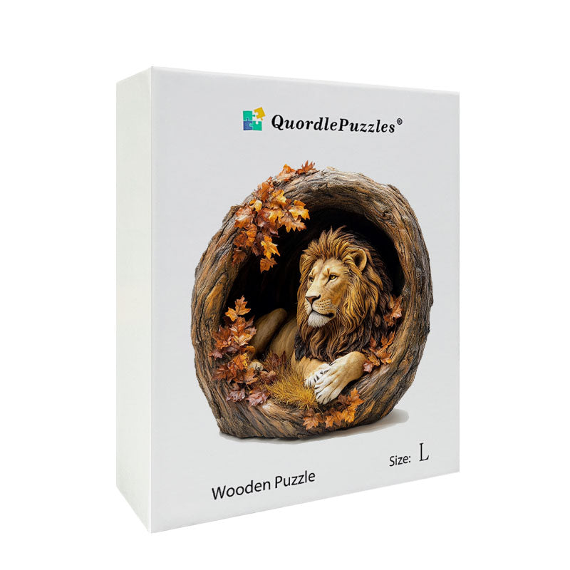 Odpočinok majestátneho leva