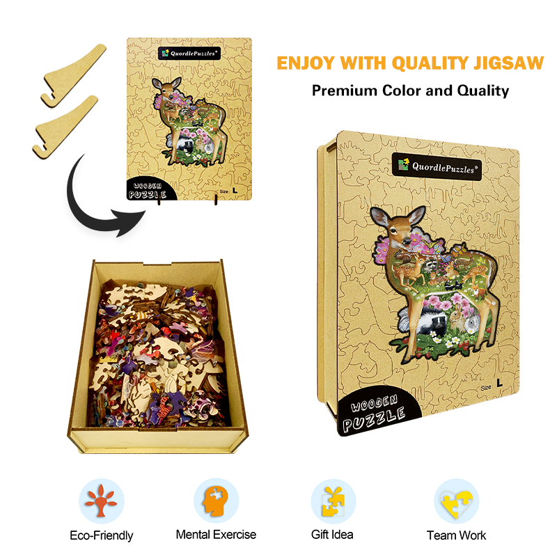 Sika deer home puzzle
