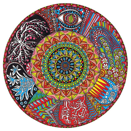 Puzzle ring of life