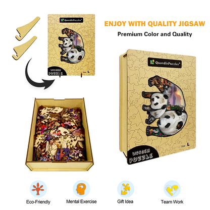 Puzzle panda home