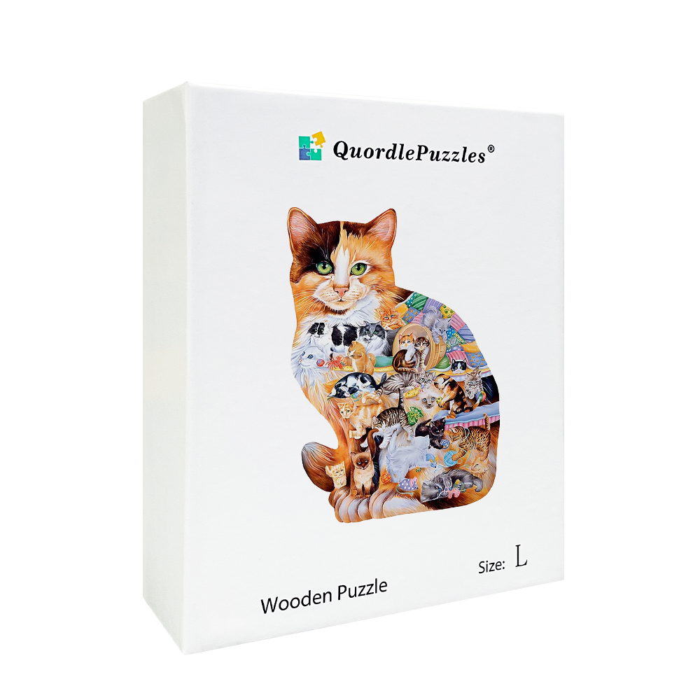 Puzzle sveta mačiek