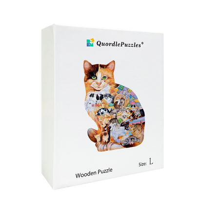 Puzzle sveta mačiek