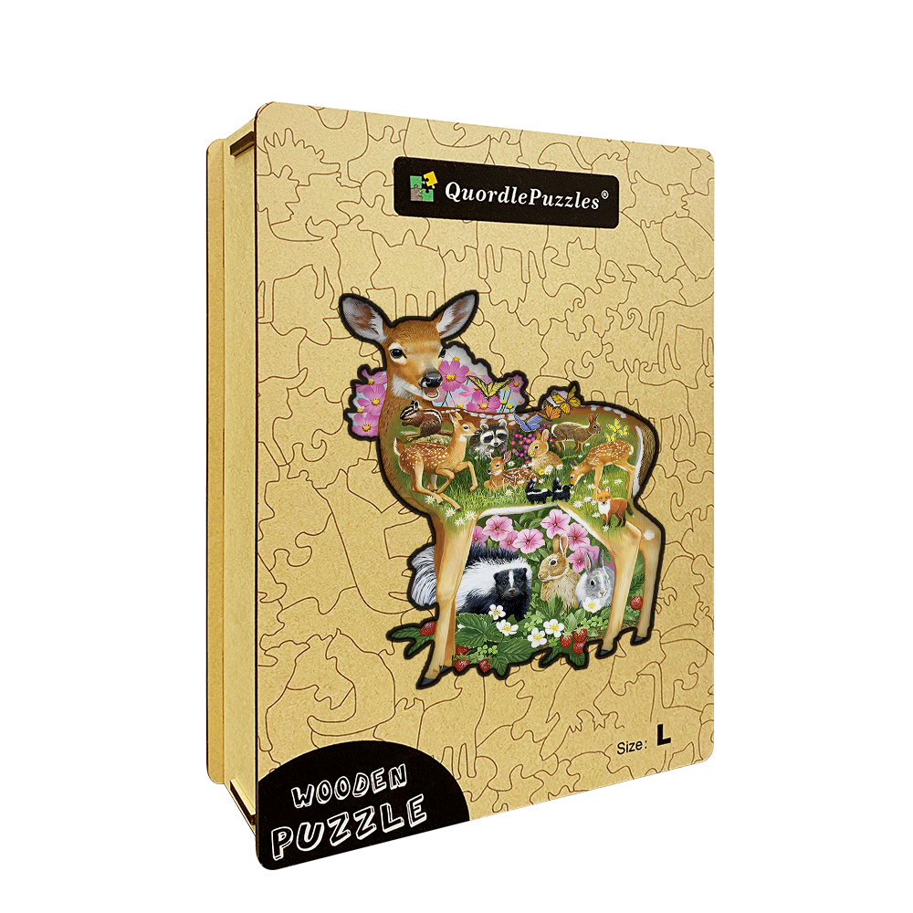 Sika deer home puzzle