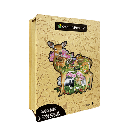 Sika deer home puzzle