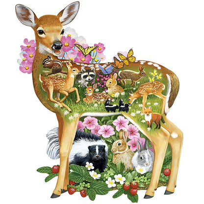 Sika deer home puzzle